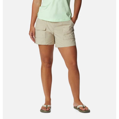 Columbia Women’s Summerdry Cargo Shorts-Ancient Fossil - X