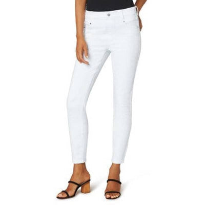 LIVERPOOL WOMNE’S THE GIA GLIDER ANKLE SKINNY-WHITE - 2 /