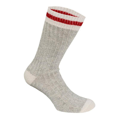Nat’s Men’s Grey Wool Work Socks-Pack of 3 - One Size / Grey