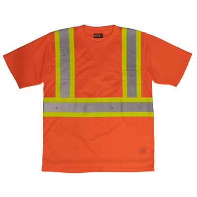 Work King Short Sleeve Safety Micro MeshT-Shirt with Pocket 