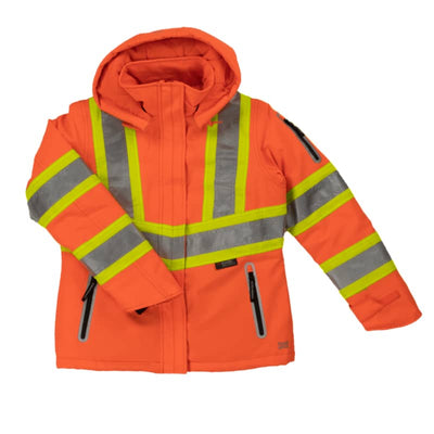 Tough Duck Women’s Insulated Flex Safety Jacket - Small /