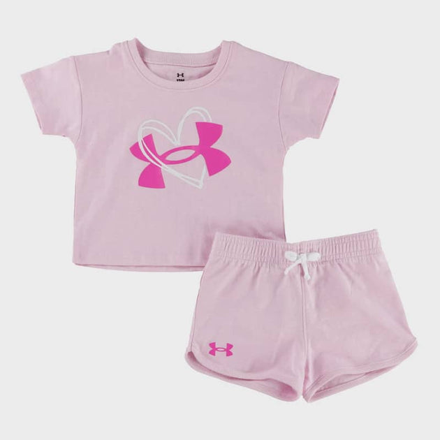 Under Armour Baby Girls 12-24 Months Long Sleeve Animal-Printed