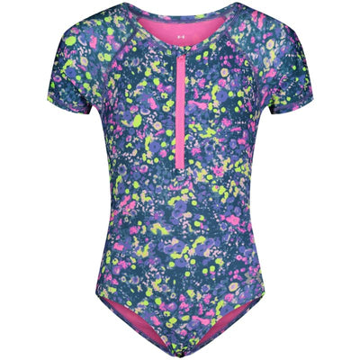 Under Armour Baby Girls’ Micro Meadow Logo Paddlesuit - 12M