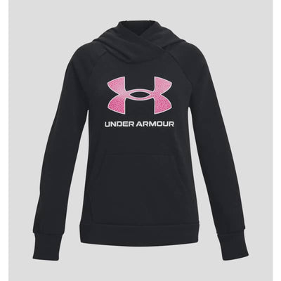 Under Armour Girls’ Rival Fleece Big Logo Hoodie - X Small /
