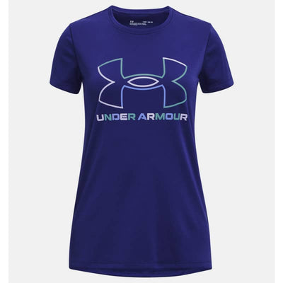 Under Armour Girls’ Tech Big Logo Short Sleeve - Girls 7-16Y