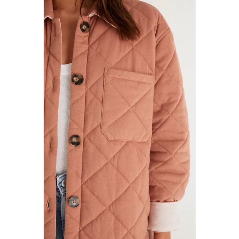 Z Supply Maya Quilted Shacket – Moonbeam Country Store