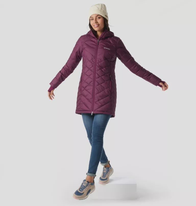 Columbia Women's Heavenly Hooded Jacket, Sea Wave, Small : :  Clothing, Shoes & Accessories