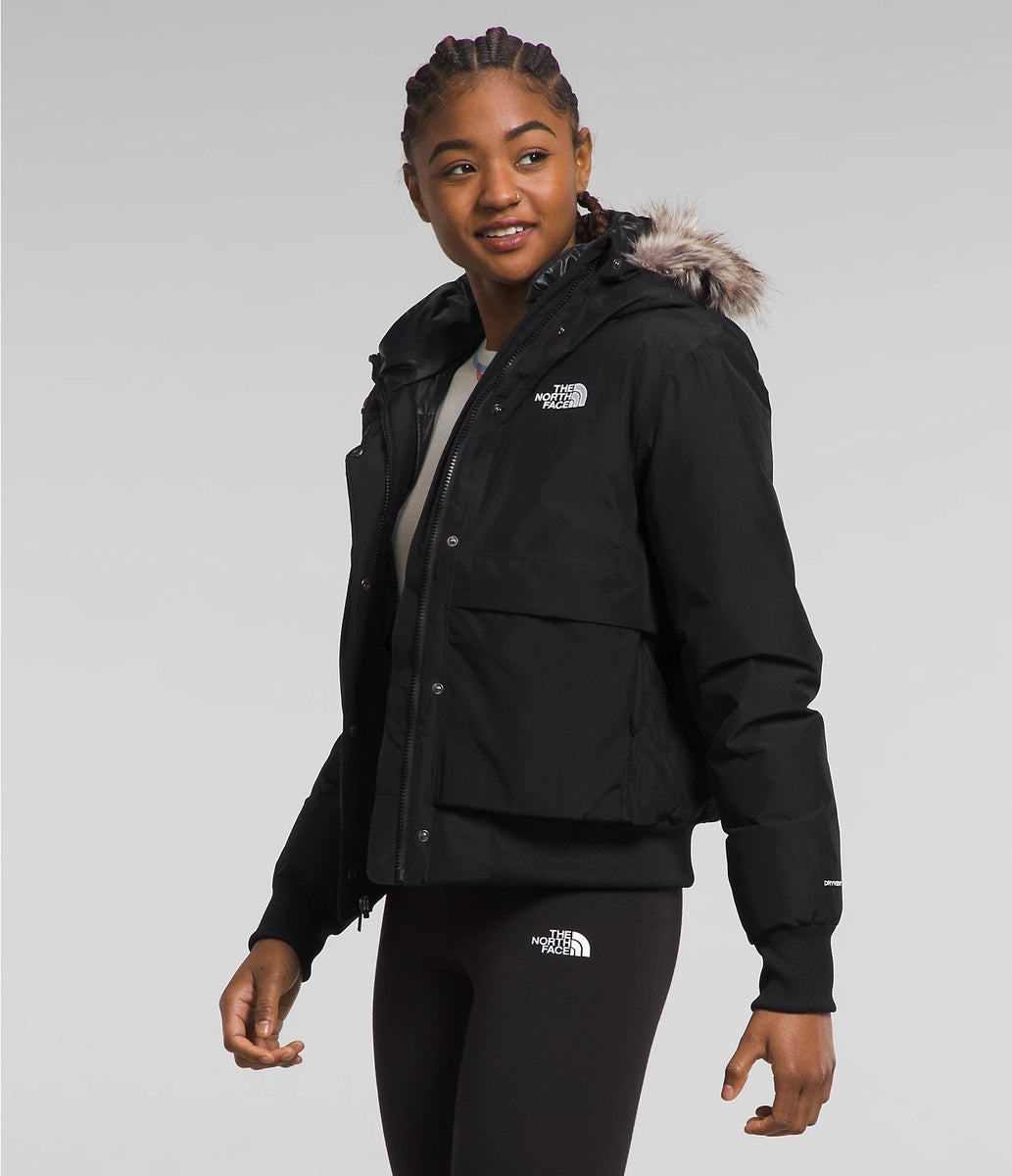 The North Face Women's Arctic Bomber-TNF Black – Moonbeam Country