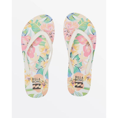 Billabong Women’s Dama Rubber Flip Flop Sandals - 6 / SALT 