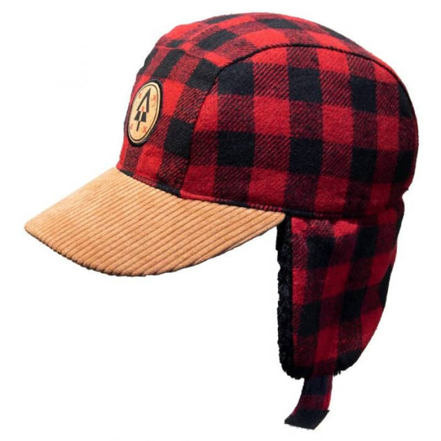 Winter Plaid Ball Hat - Black Winter Plaid Ball Hat - Black