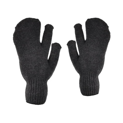 Ganka Liner for 1 finger mitt - Large(One Size) / Charcoal -