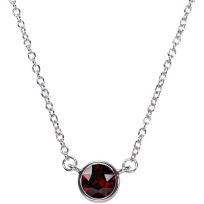 H2Z Liza Birthstone Month 17-18.5 Necklace - Women
