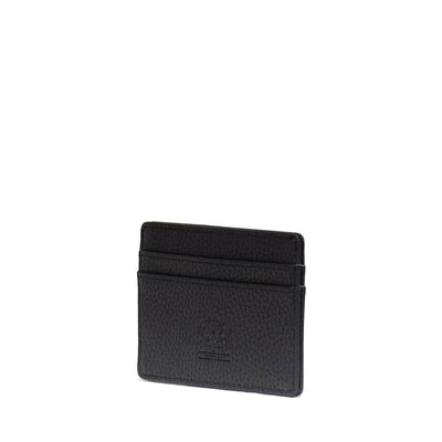 Herschel Charlie Vegan Leather RFID - Black-00001 - 