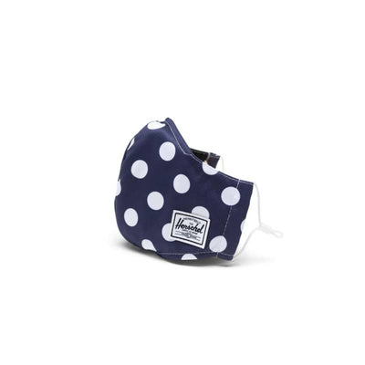 Herschel Classic Fitted Face Mask - One size / Peacoat Polka