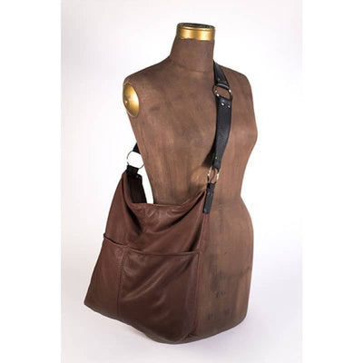 Hides in Hand / Bucket Bag Purse - Brown - Women