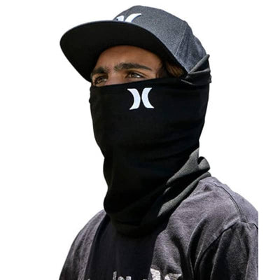 Hurley Men’s Boxed Multi-Functional Solid Neck Gaiter - One 