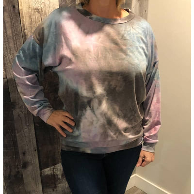 Isca Women’s Pull Over Sweatshirt - Small / Tie Dye 