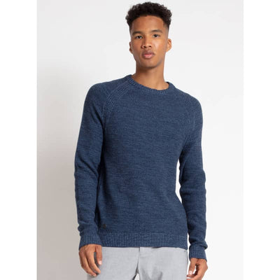 Point Zero SEMIL Cotton Crewneck Sweater - Medium / Navy 