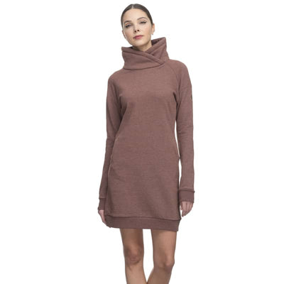 Ragwear Women’s Heathered Cruzada Sweatshirt Dress Organic -