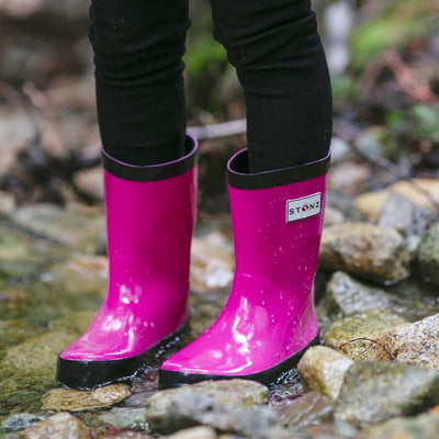 Stonz Solid Colors Rain Boots - Kids Footwear