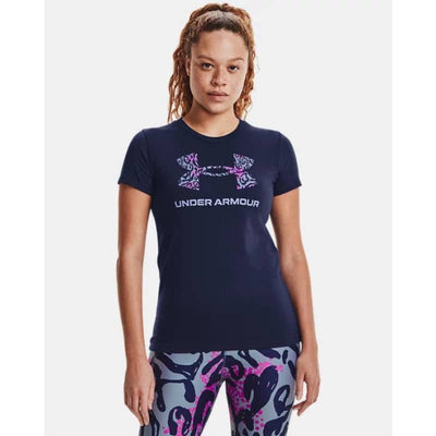 Under Armour Womens Sportstyle Graphic Short Sleeve - Small 