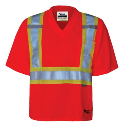Viking Safety T-Shirt - Small / Orange Hi-Vis - Workwear