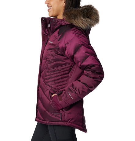 Columbia Women s Lay D Down III Short Jacket Marionberry Matte