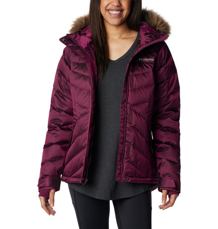 Columbia Women s Lay D Down III Short Jacket Marionberry Matte