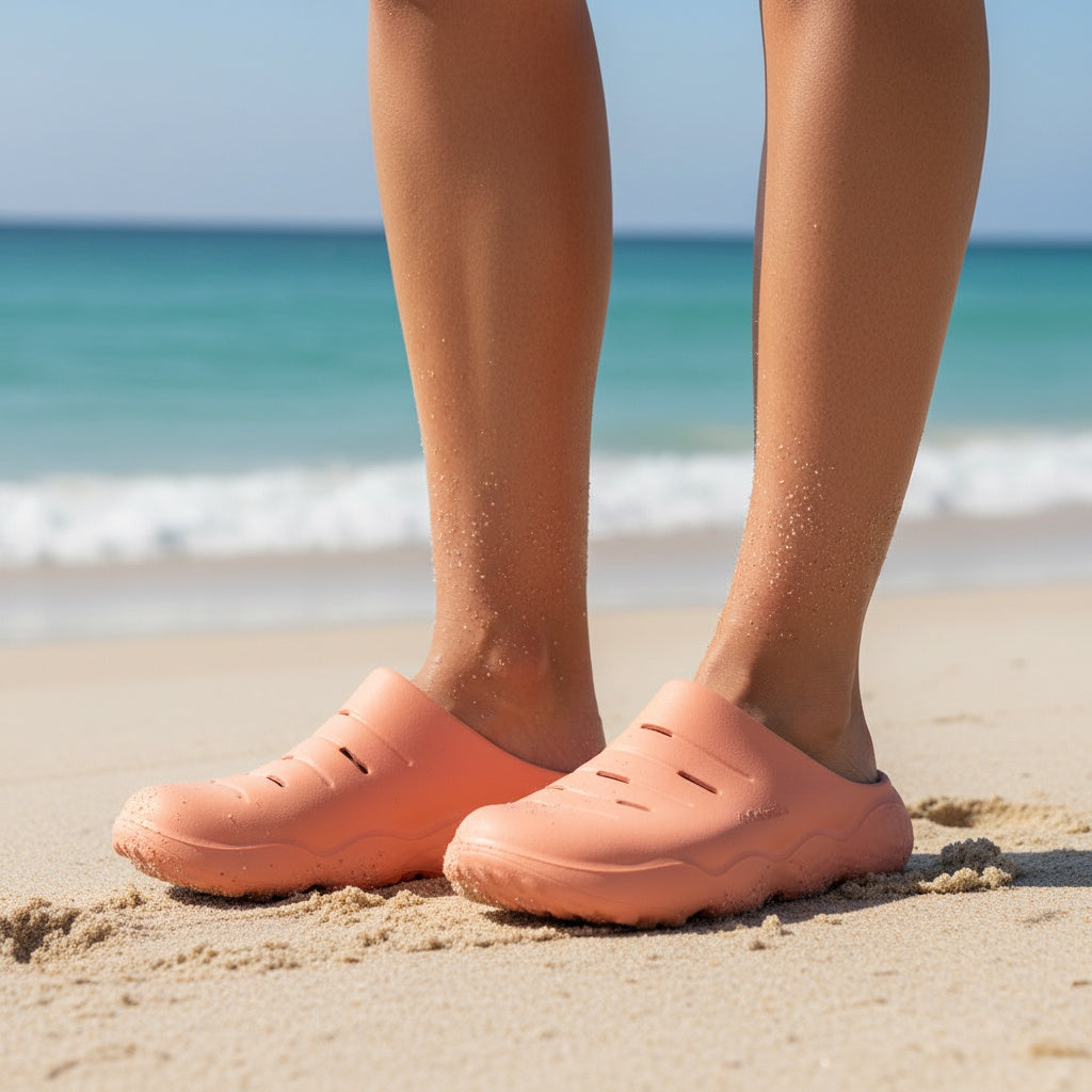 コロンバス Columbia Women's Thrive Revive Clog - Apricot Fizz