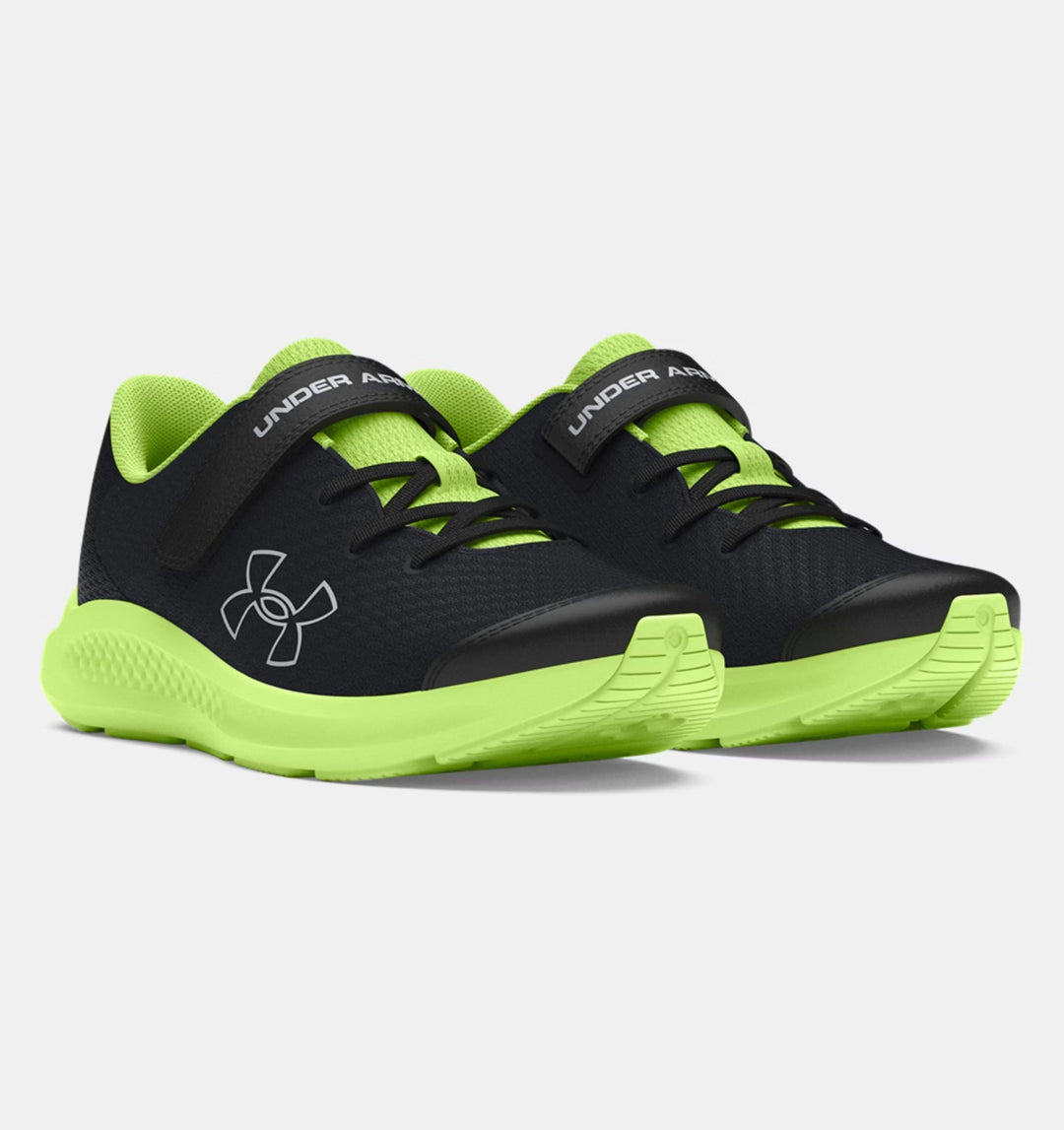 Under Armour Boys Pre School UA Pursuit 3 AC Big Logo Running Shoes