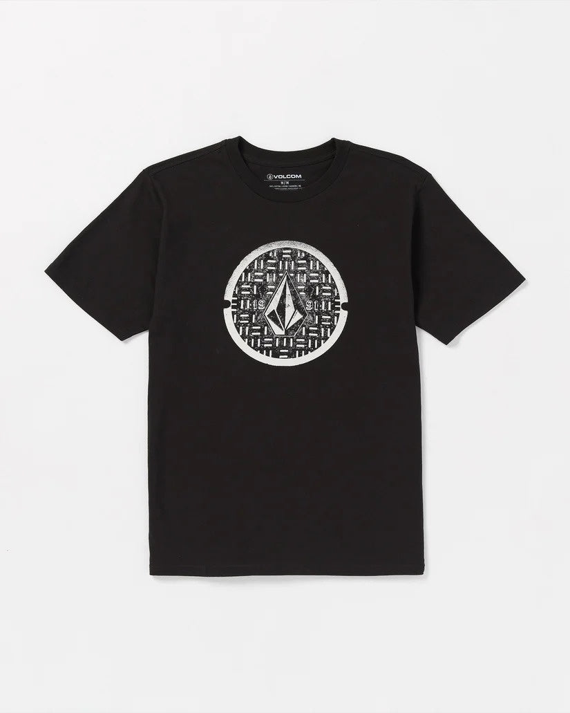 T-shirt Homme Volcom Stone - Noir - Taille M (Modern Fit) - Coton - Neuf Avec étiquettes