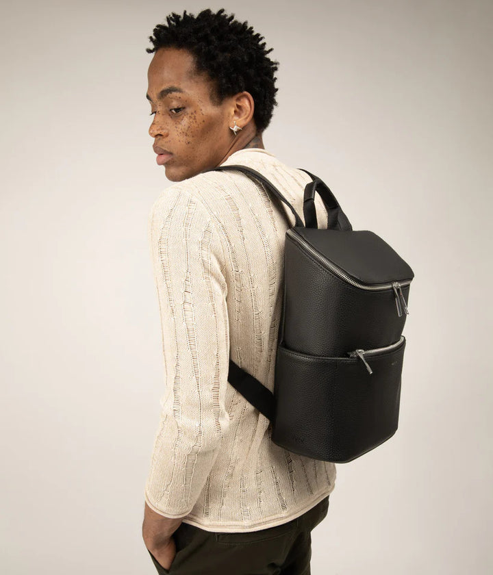 Matt & Nat Brave Purity Vegan Backpack - Black display picture 1