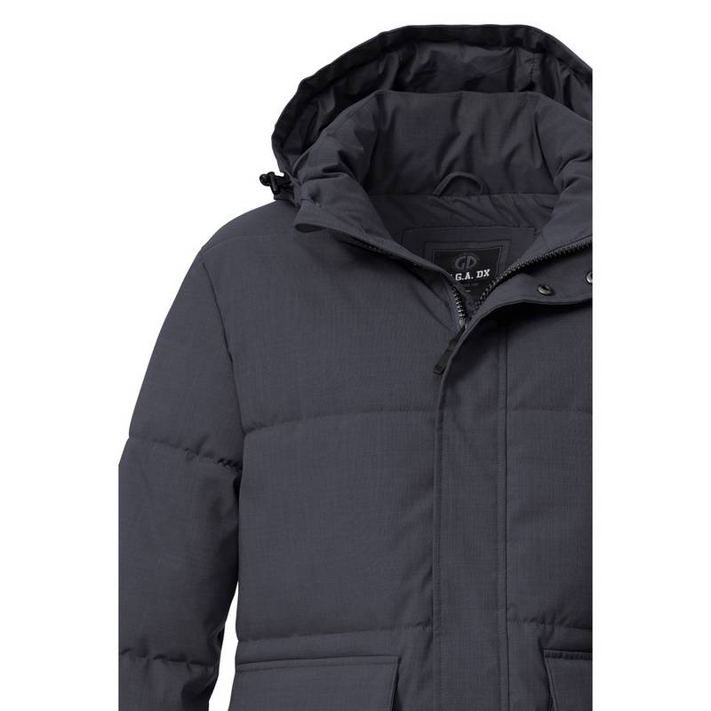 Killtec G.I.G.A. DX Men's Short Quitled Parka GW26 - Anthracite