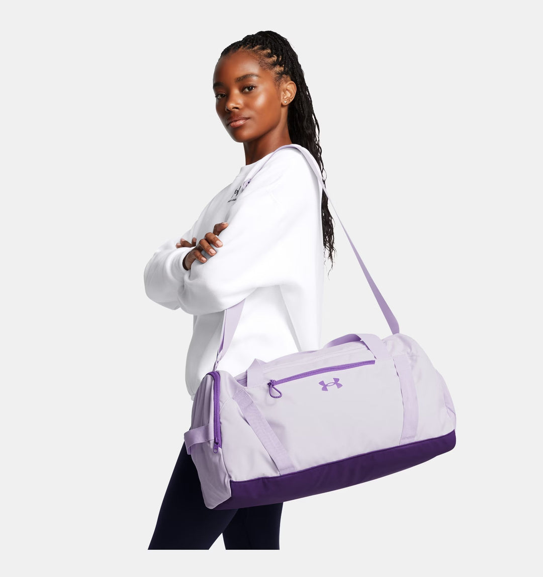 Under Armour Women s UA Undeniable Signature Duffle Salt Purple Pu