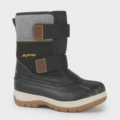 Acton Bear Junior Winter Boots - 10Y / Black - Footwear