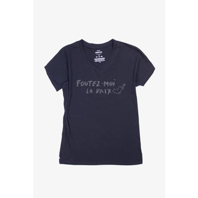 Bonnetier Women’s Foutez-Mois La Paix T-Shirt - Small /