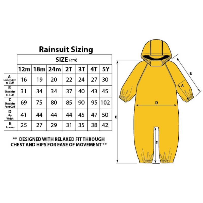 2 Zipper Mid Season Shell Rain Suit 2 Zipper Mid Season Shell Rain Suit