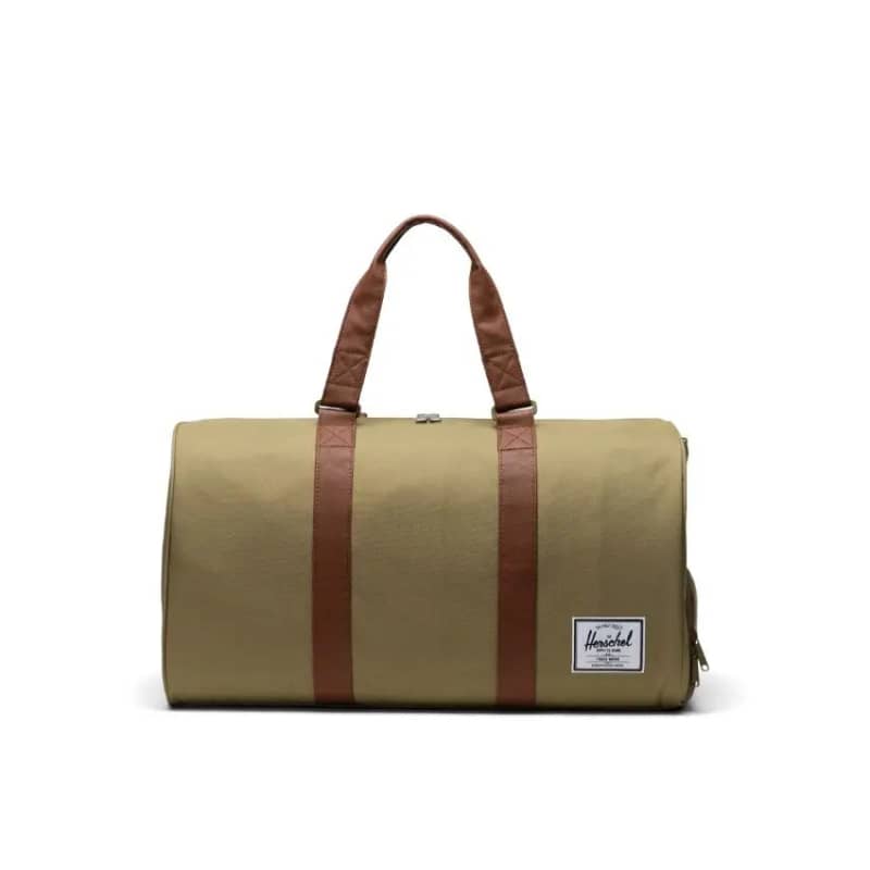 Herschel Novel Duffle Bag 42.5L Gargoyle Tan Dried Herb Tan Black Ta