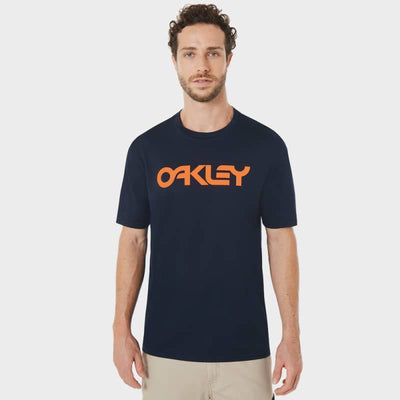 Oakley Men’s Mark II Tee - Small / Fathom(Navy)/Orange - Men