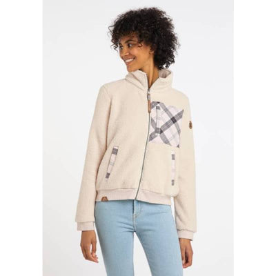Ragwear Women’s IMOLLA Teddy Zip-Up Sweatshirt Jacket - X