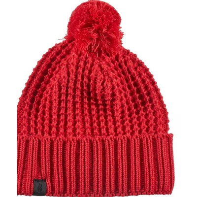 Seger Thicker structured hat with tassel. - Red -