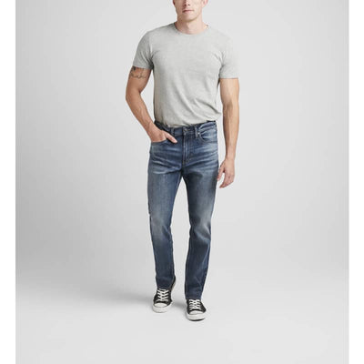 Silver Jeans Men’s Eddie Relaxed Fit Tapered Leg Eco