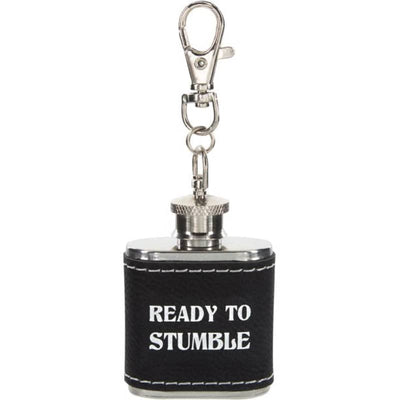 Stumble - PU Leather & Stainless Steel 1 oz Mini Flask -