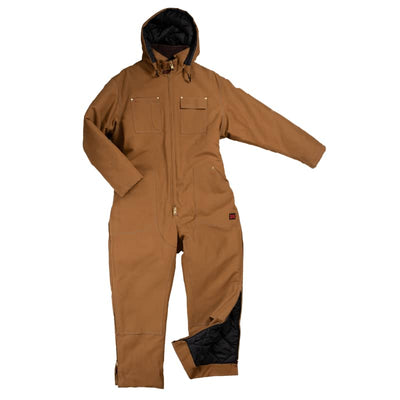 Tough Duck Insulated Duck Coverall - Small / Brown -