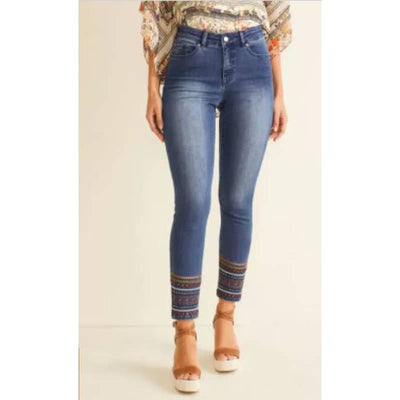 Tribal Jeans Women’s Dazzle Bottom Jeggings - 2 - Women
