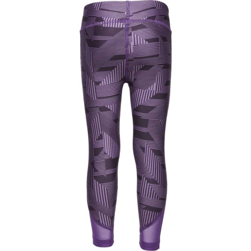 Girls' Under Armour Size Youth Medium (YMD) Fitted Printed Ankle Crop  Leggings