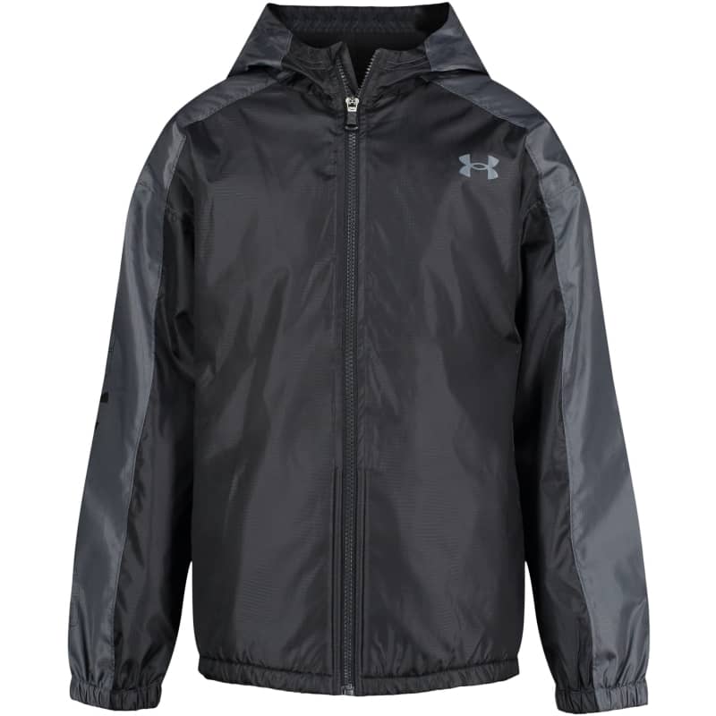 Under Armour Boy's Manataug Windbreaker Jacket with Microfleece Lining