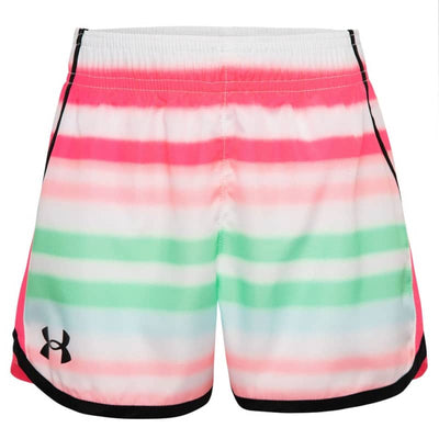 Under Armour Girls’ Pre-School UA Airbrush Fly-By Shorts - 