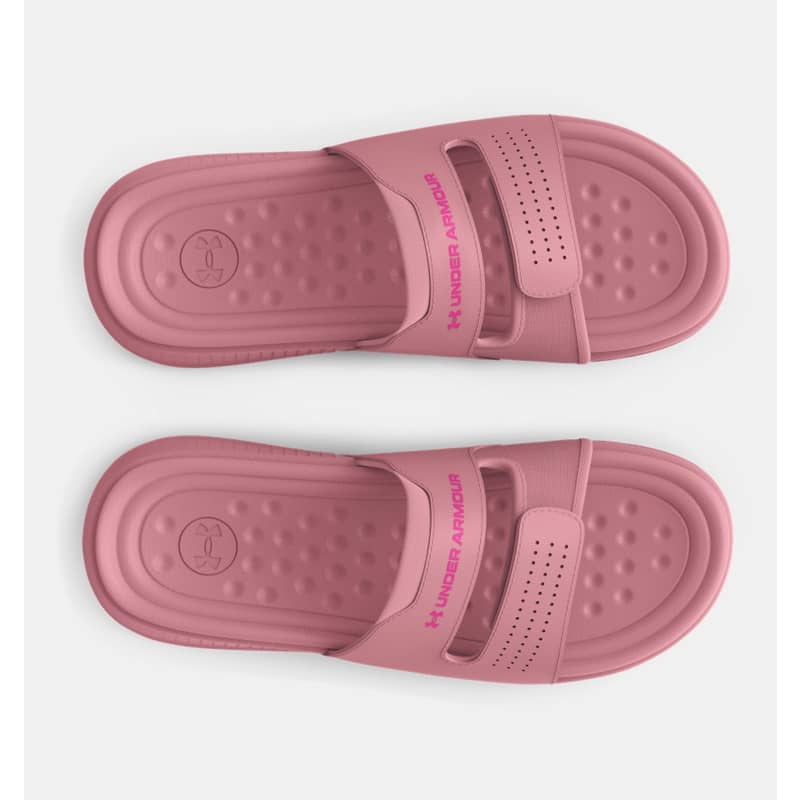 【UNDER ARMOUR】☆サンダル☆ Women's UA Ansa Studio Slides Amazon.com | Under Armour Women's Ansa Studio, (102) Gray