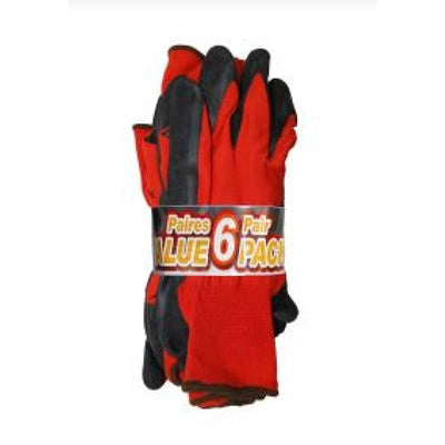 Viking Open Road Value Pack Polyester Gloves with Latex 